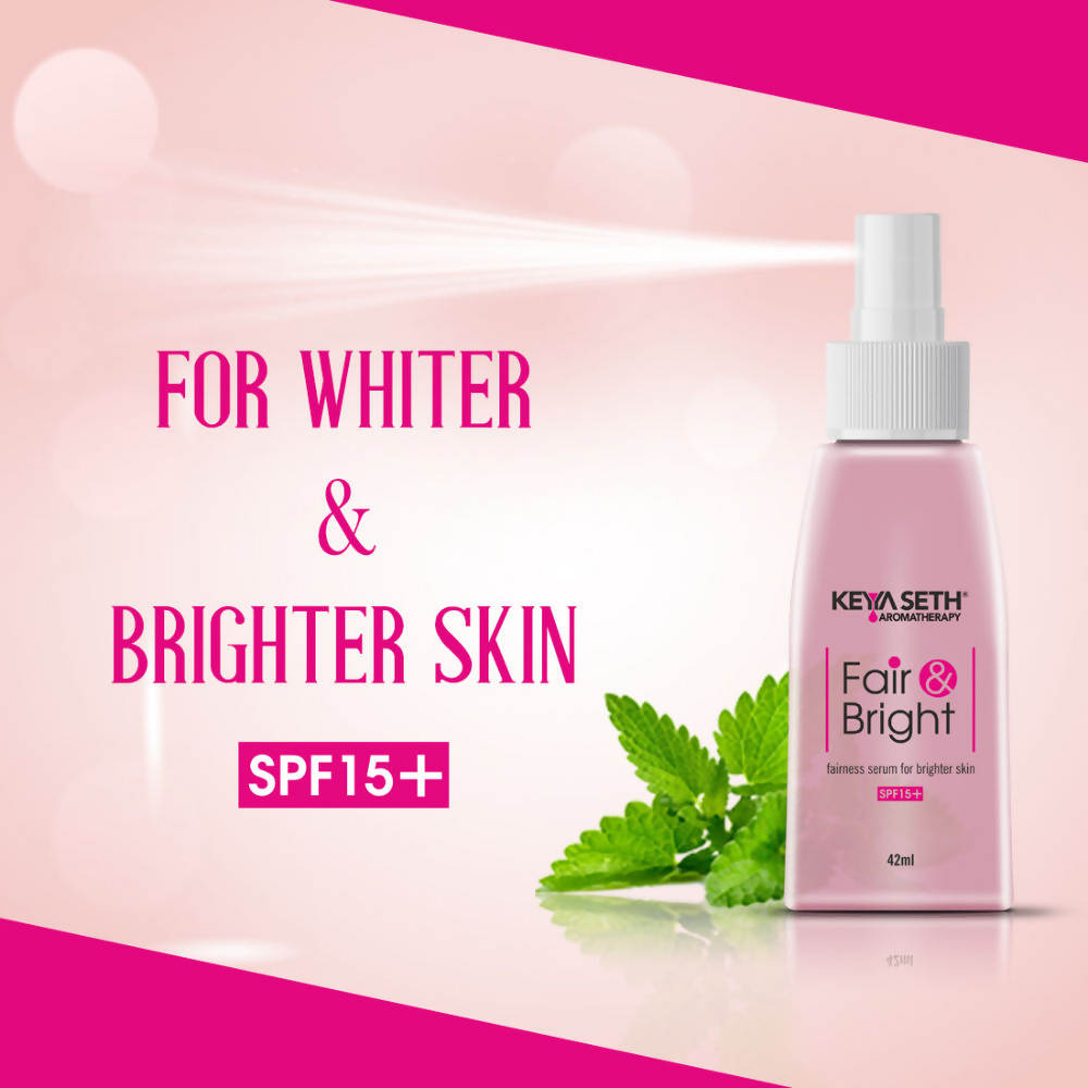 Keya Seth Aromatherapy Fair & Bright Fairness Serum - Swadesiicart