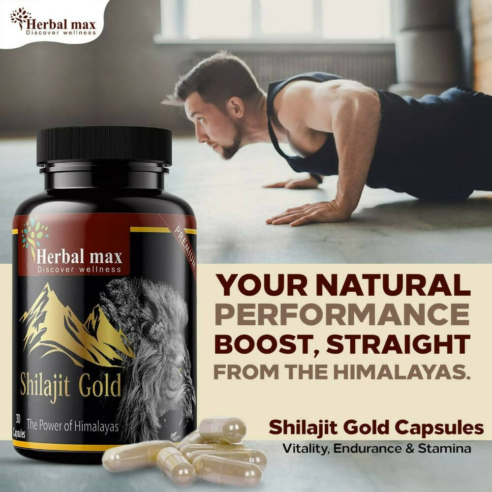 Herbal Max Sj Gold capsules - Swadesiicart