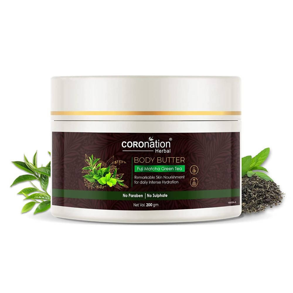 Coronation Herbal Fuji Matcha Green Tea Body Butter | Swadesiicart
