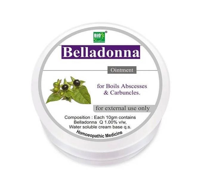 Bio India Homeopathy Belladonna Ointment | Swadesiicart