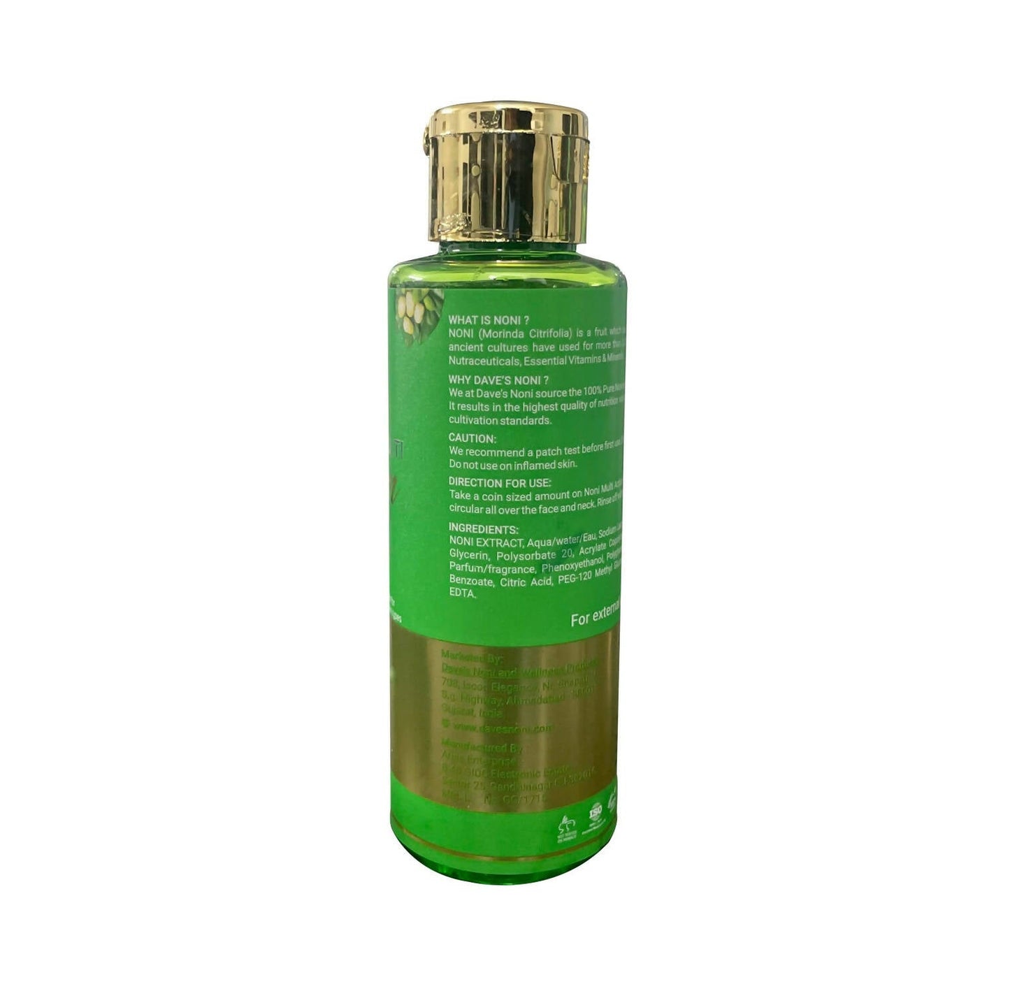 The Dave's Noni Multi Action Face Wash | Swadesiicart
