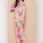 Ahalyaa Women's Traditional Wear Co-ods - Pink