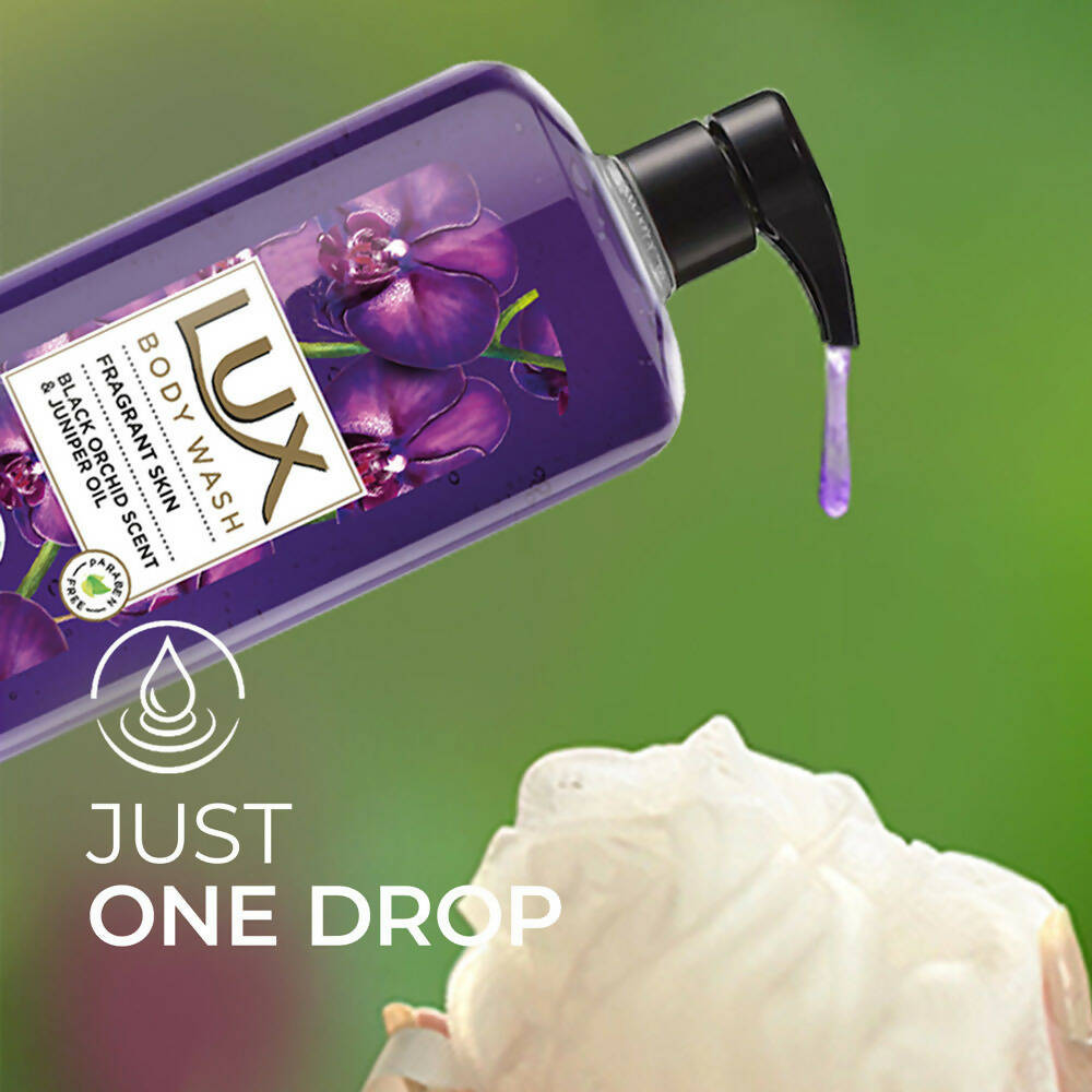 Lux Body Wash with Black Orchid Fragrance & Juniper Oil - Swadesiicart