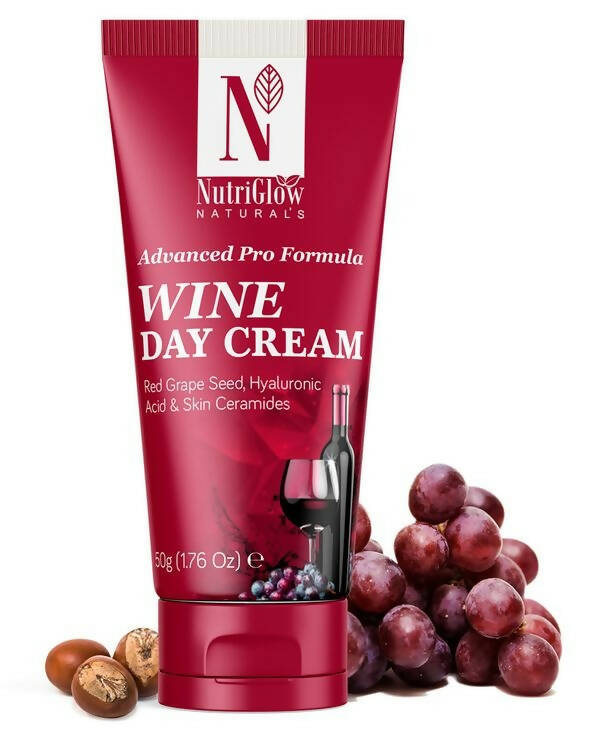 NutriGlow NATURAL'S Advanced Pro Formula Wine Day Cream - Nutriglow Cosmetics