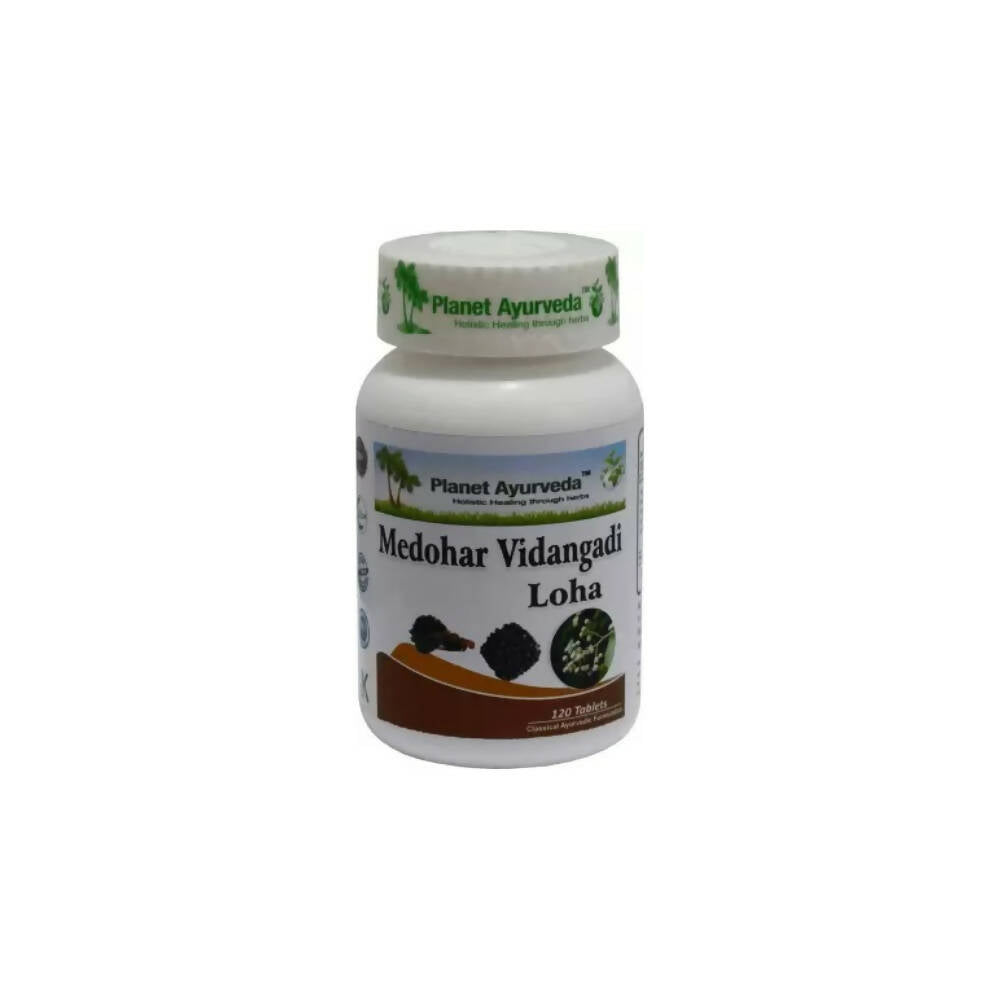 Planet Ayurveda Medohar Vidangadi Loha Tablets - Planet Ayurveda