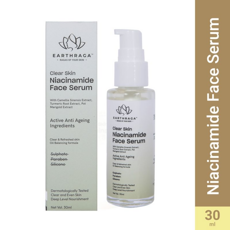 Earthraga Niacinamide Face Serum | Swadesiicart