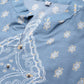Ahalyaa Women's Traditional wear Kurta - Powder Blue | Swadesiicart