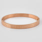 VOJ Stainless Steel Gold-Polished Bracelet - Swadesiicart