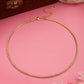 NVR Women's Gold-Toned CZ-Studded Choker Necklace | Swadesiicart