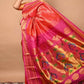 Very Much Indian Silk Handloom Maharani Paithani Complete Brocade Work Throughout Saree Peach Pink | Swadesiicart