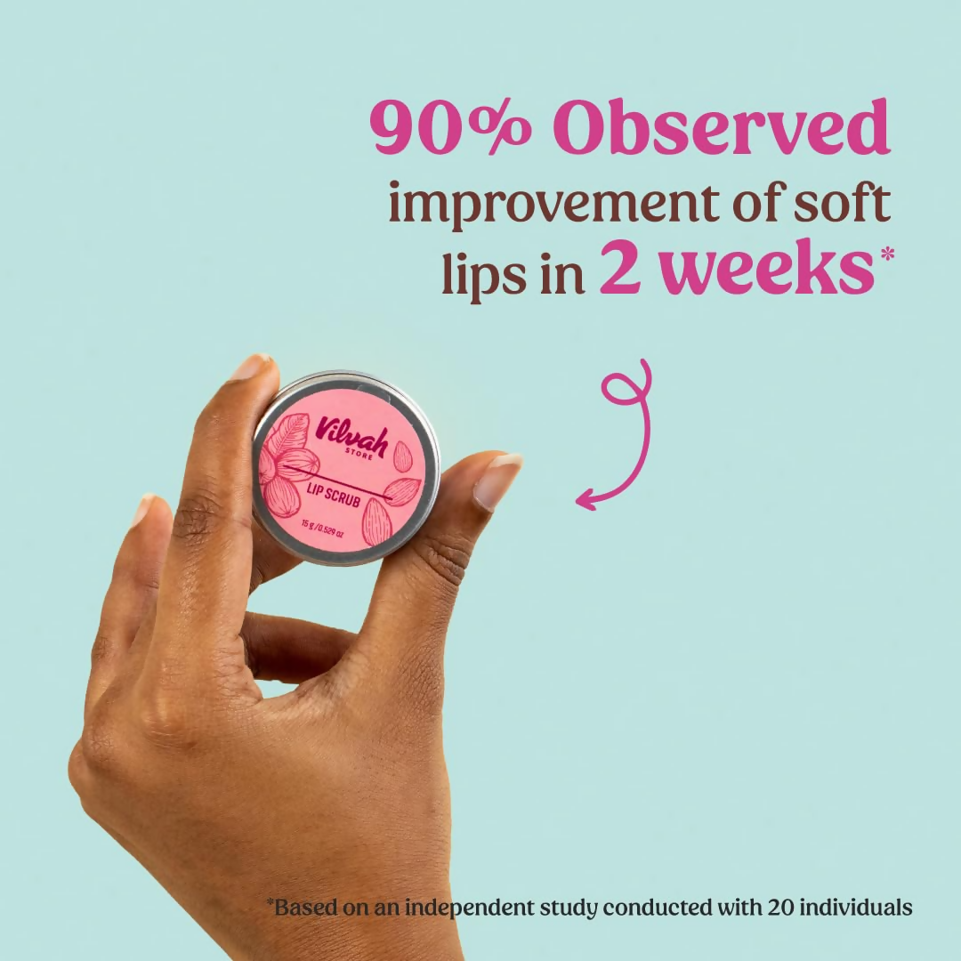 Vilvah Store Lip Scrub - Swadesiicart