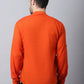 Even Apparels Orange Pure Cotton Men's Kurta With Side Placket | Swadesiicart