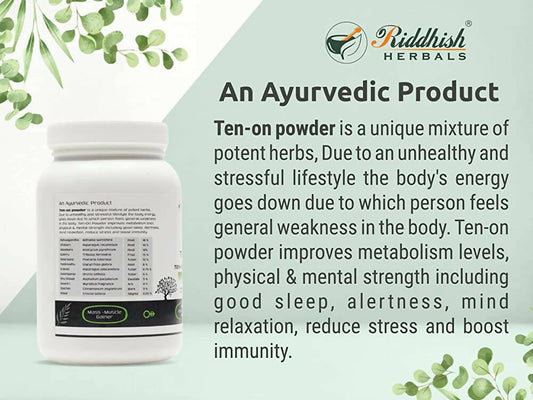 Riddhish Herbals Ten On Powder | Swadesiicart