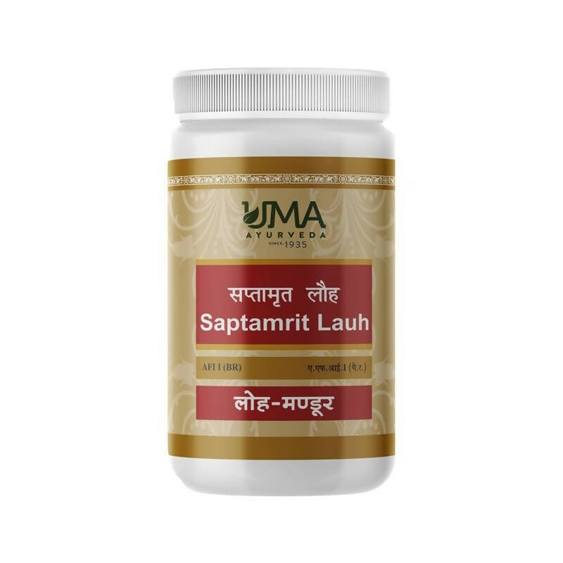 Uma Ayurveda Saptamrat Lauh Ayurvedic Tablets - Swadesiicart
