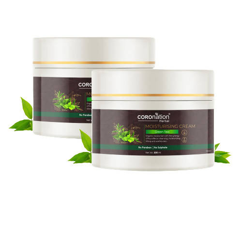 Coronation Herbal Fuji Matcha Green Tea Moisturizing Cream | Swadesiicart