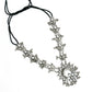Mominos Fashion Johar Kamal Women Silver-Plated Brass Finish Rani Haar Statement Necklace | Swadesiicart