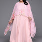 Ahalyaa Women's Traditional wear Ethnic Dress - Pink | Swadesiicart