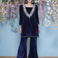 Joban Fashion Navy Blue Coord Set with inner - Swadesiicart