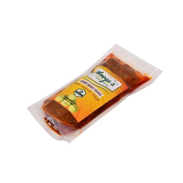 Amoga's Pickles Factory Gooseberry Pickle Andhra Style - Swadesiicart