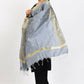 Mominos Fashion Moeza Women's Banarsi Silk Woven Design Grey Dupatta - Swadesiicart