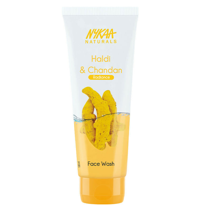 Nykaa Naturals Haldi & Chandan Face Wash for Radiant Skin - Swadesiicart