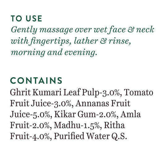 Biotique Advanced Ayurveda Fruit Brightening Face Wash - Swadesiicart