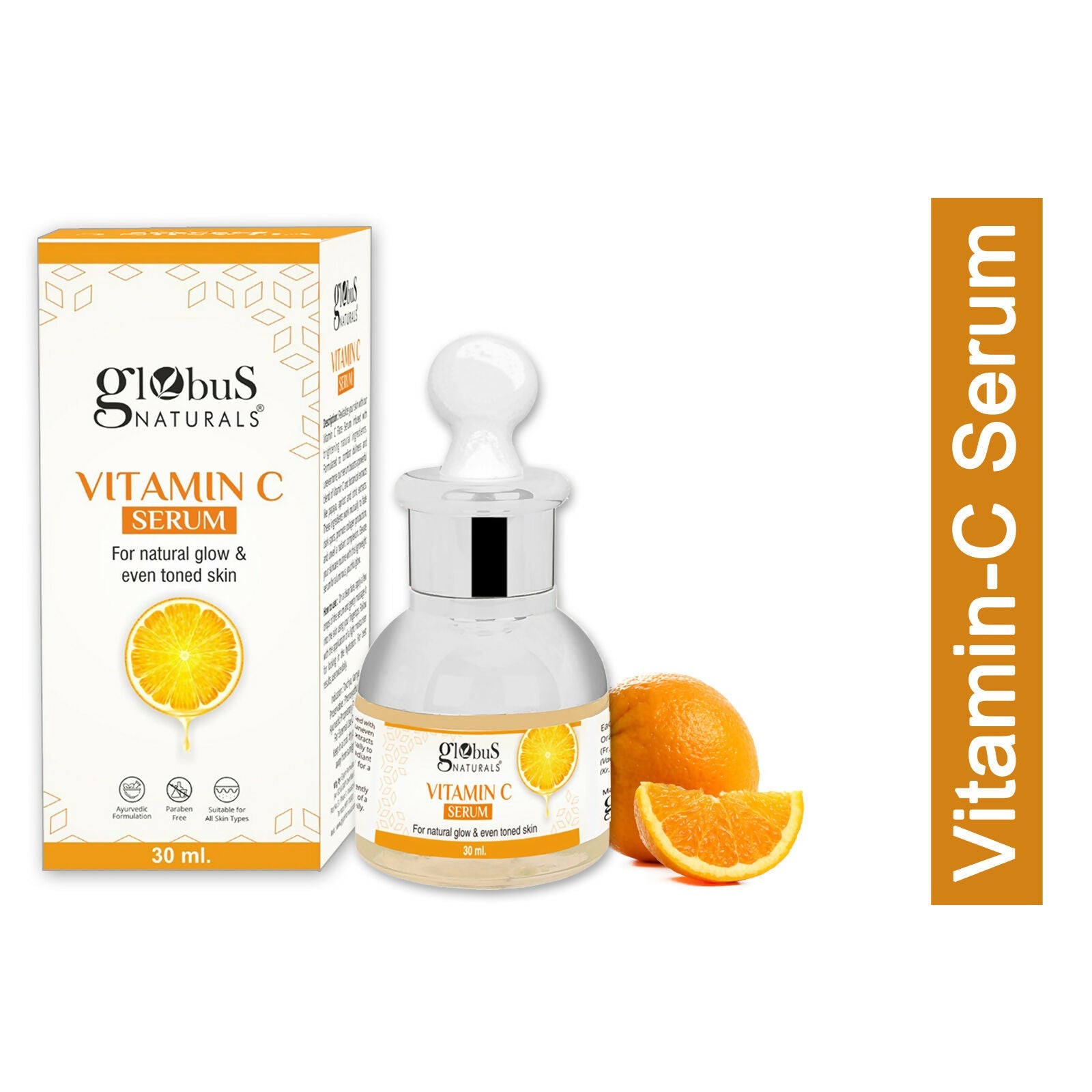 Globus Naturals Vitamin C Face Serum | Swadesiicart