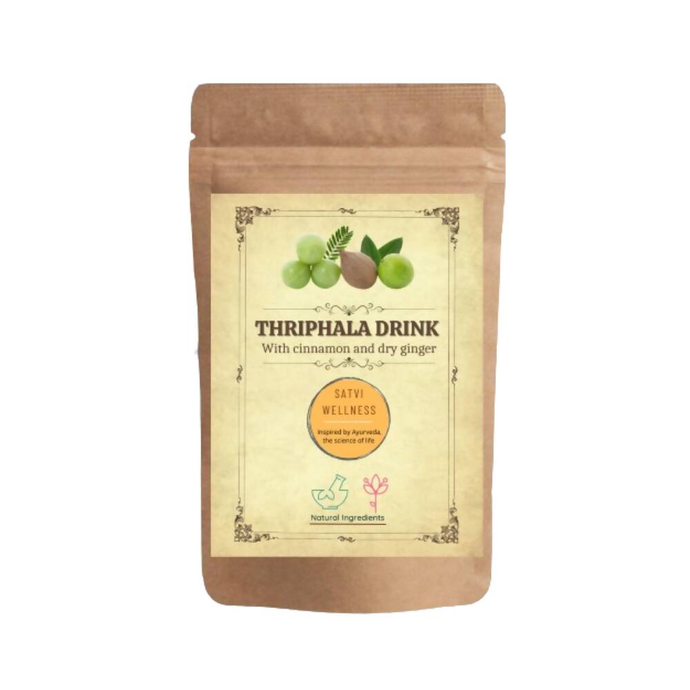 Satvi Wellness Thriphala Drink - Triphala with Cinnamon and Dry Ginger - Satvi Wellness