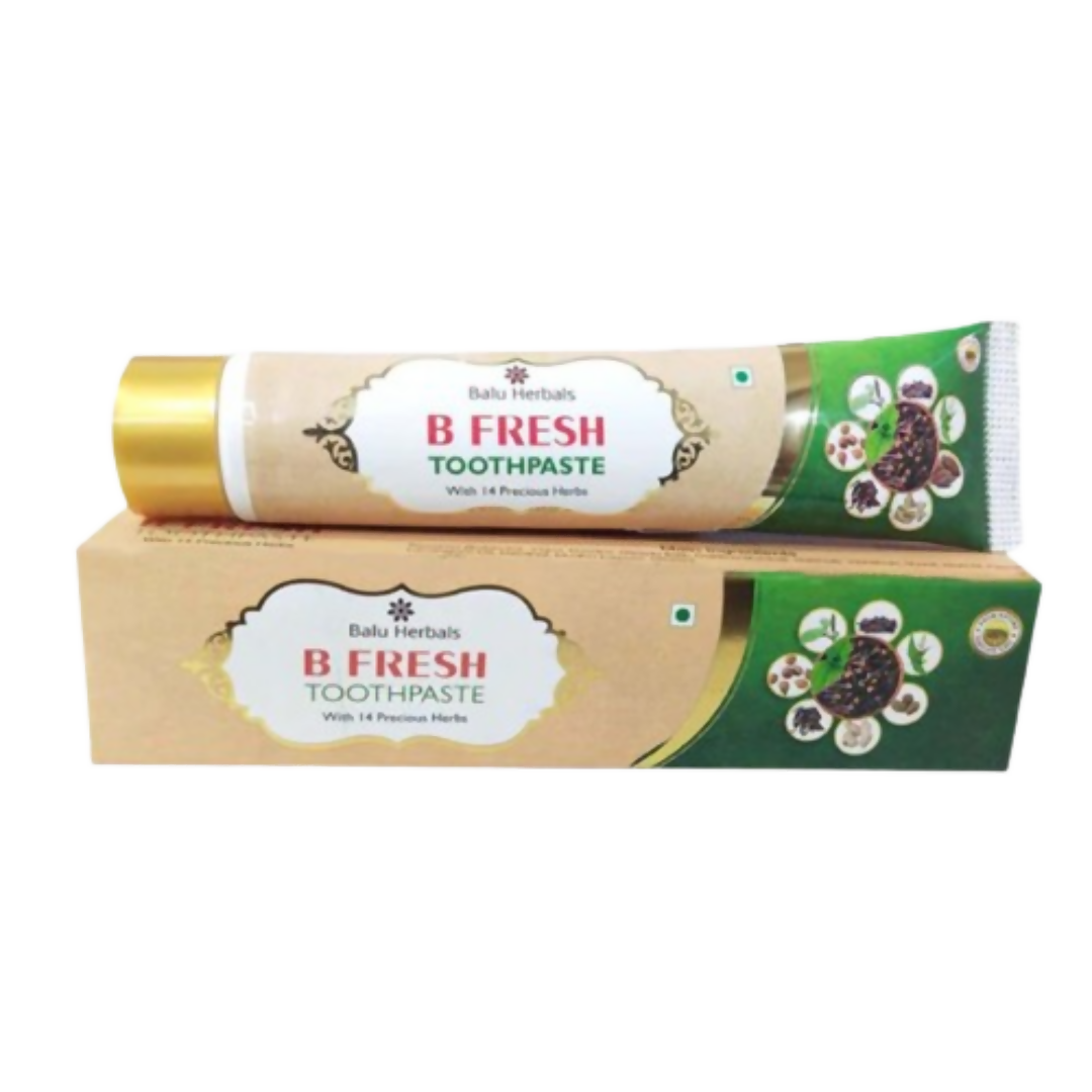 Balu Herbals B-Fresh Toothpaste - Balu Herbals
