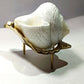 Brass Jal Shankha With Stand | Swadesiicart