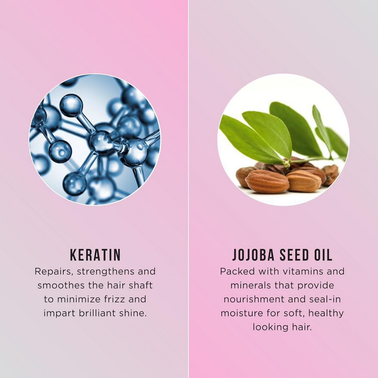 HASK Keratin Smoothing Shampoo & Conditioner | Swadesiicart
