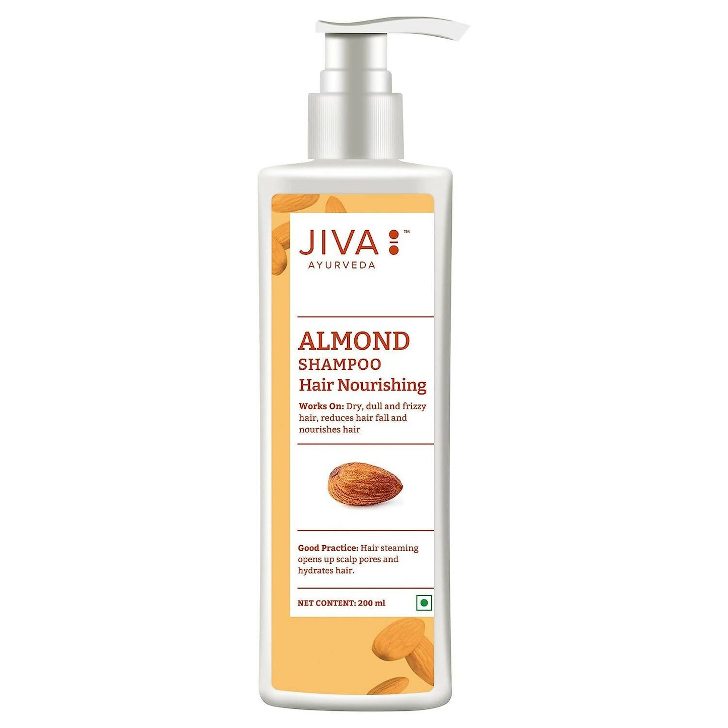 Jiva Ayurveda Almond Shampoo - Jiva Ayurvedic