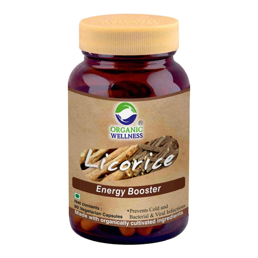 Organic Wellness Licorice Capsules - Swadesiicart