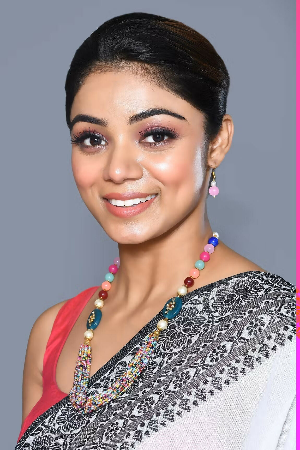 Joban Fashion Women Multi Mala Necklace Set With Earrings - Swadesiicart