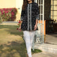 Juniper Women's Black Cambric Floral Printed Tunic | Swadesiicart