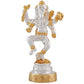 Estele Gold-Polished Spiritual Lord Ganesh Idol with standing position for Gifts & HouseWarming/Home/Office Decors - Swadesiicart