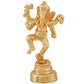 Estele Gold-Polished God of beginnings Lord Ganesha Idol with stand on one leg for Home/Office Decors - Swadesiicart