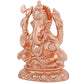 Estele Pink/Rose Gold-Polished Spiritual Ganesha Idol for Poja/Car decor - Swadesiicart