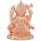 Estele Pink/Rose Gold-Polished Spiritual Ganesha Idol for Poja/Car decor - Swadesiicart