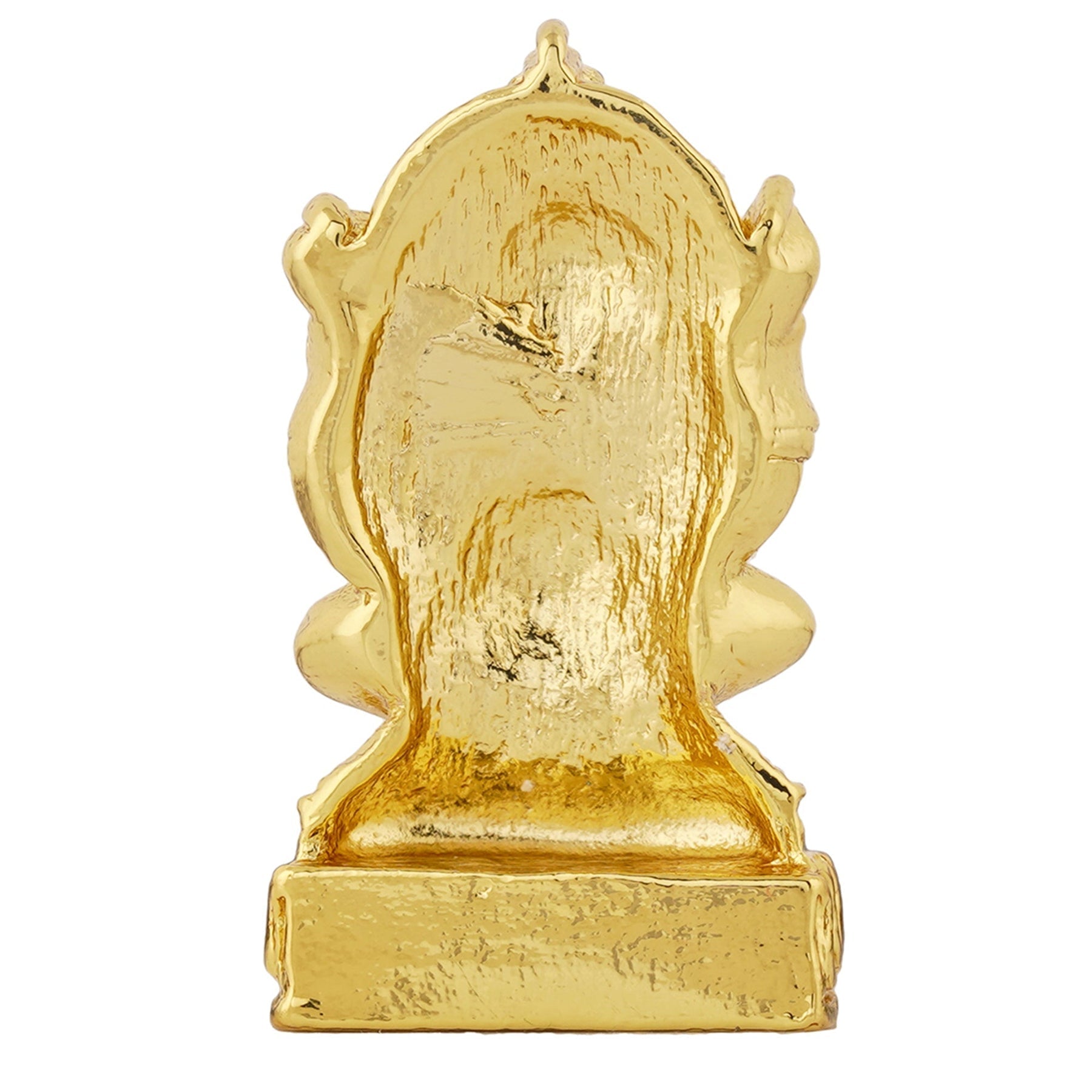 Estele Gold-Polished Spiritual Lord Ganesha Idol for Gifts & HouseWarming/Home/Office Decors - Swadesiicart