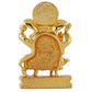Estele Gold-Polished Spiritual Lord Mooshak Ganesha Idol for Gifts & HouseWarming/Home/Office Decors - Swadesiicart