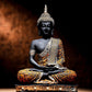 Global Grabbers Polyresin Sitting Buddha Idol