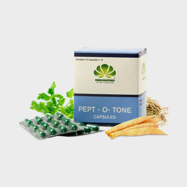 Pankajakasthuri Pept-o-tone Capsules | Swadesiicart
