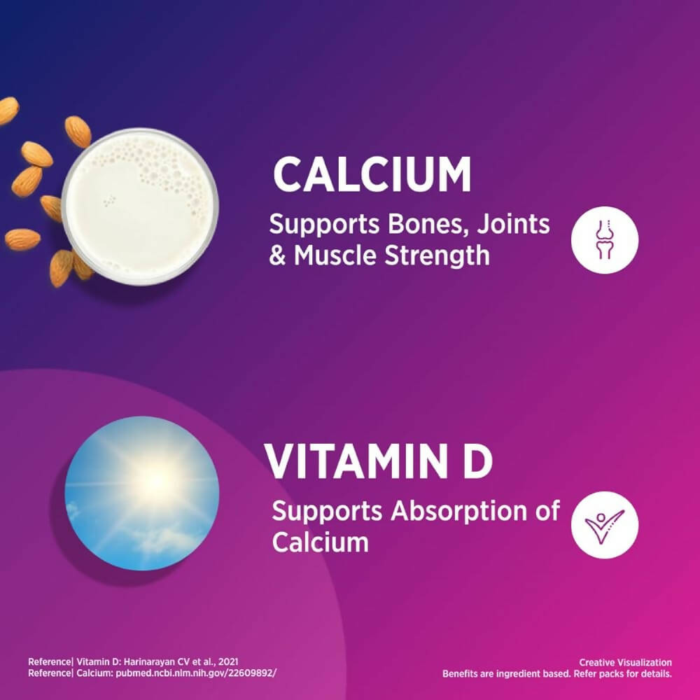 Centrum OstoCalcium Total Chewables Tablets for Kids - Mixed Fruit - Swadesiicart