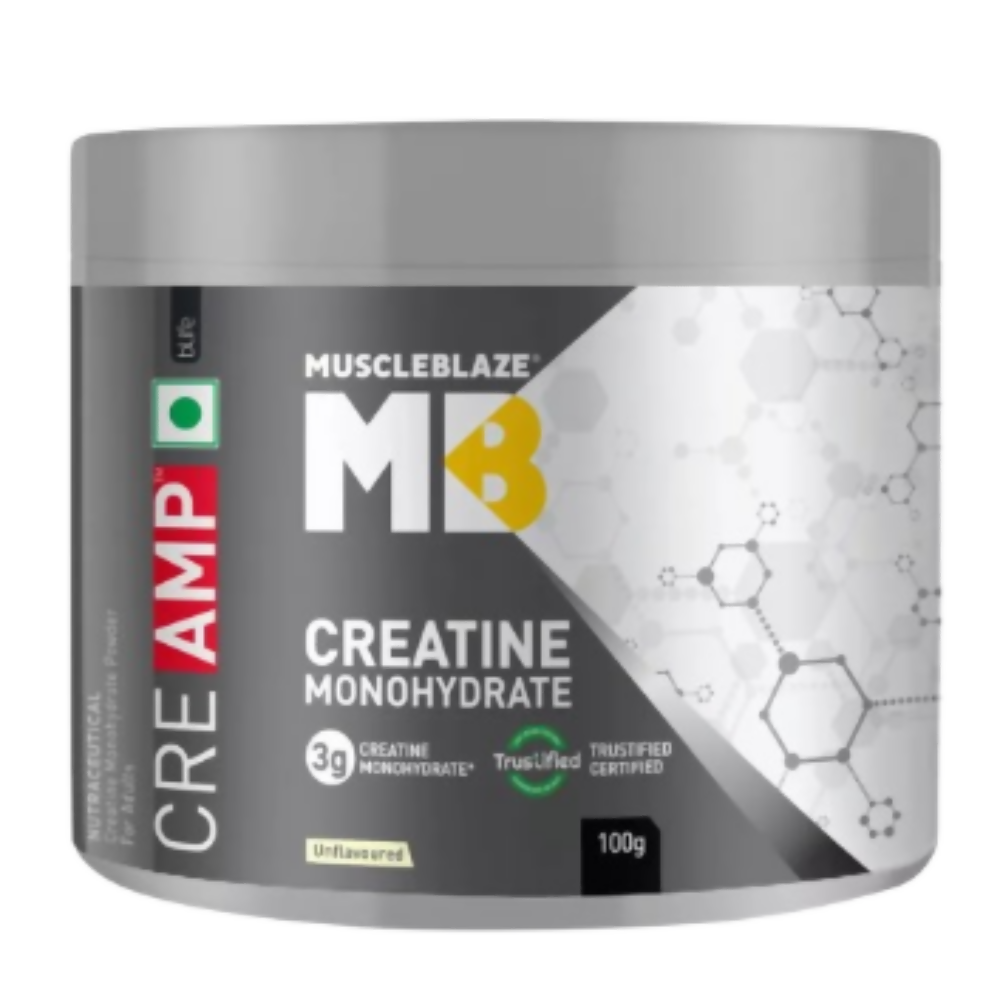 MuscleBlaze Creatine Monohydrate Creamp Unflavored | Swadesiicart