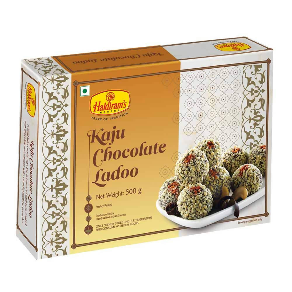 Haldiram's Kaju Chocolate Ladoo | Swadesiicart