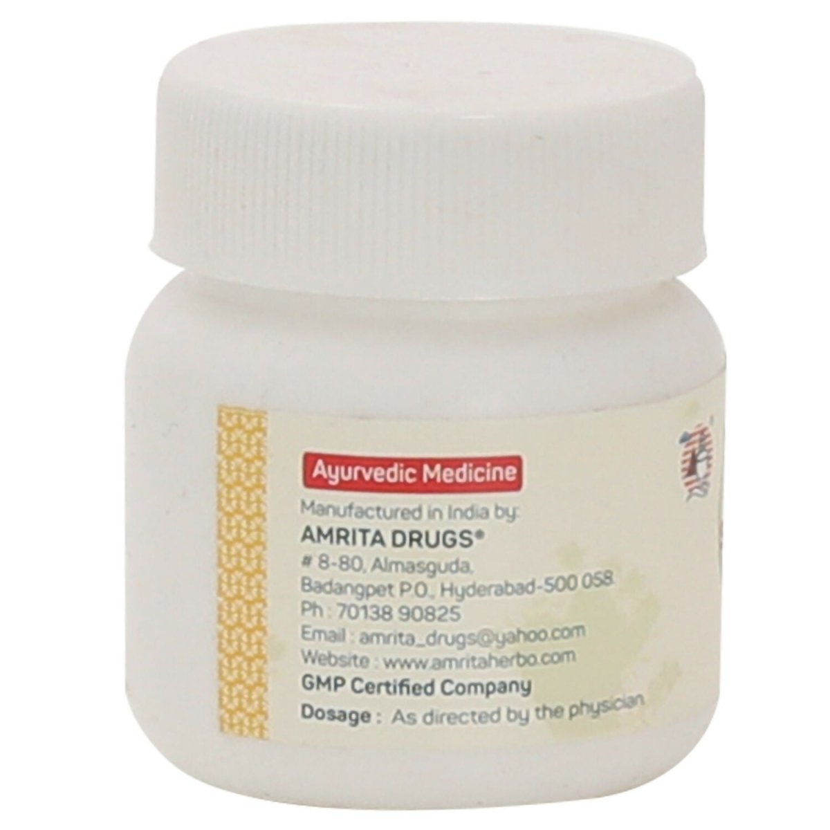 Amrita Chitrakadi Vati Tablets - Swadesiicart