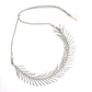 Mominos Fashion Johar Kamal Silver-Plated American Diamond White Choker Set | Swadesiicart