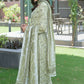 BulBul Fashionista Green Cotton Kurta Set with Dupatta - Swadesiicart