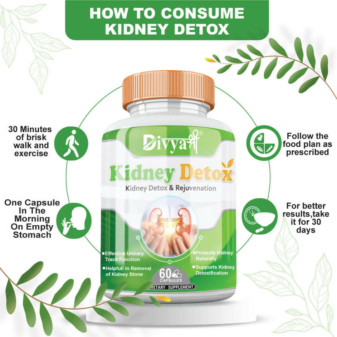 Divya Shree Kidney Detox Capsules | Swadesiicart